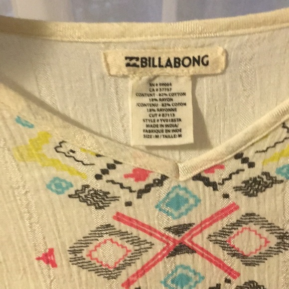 billabong poncho type shirt - Picture 2 of 4