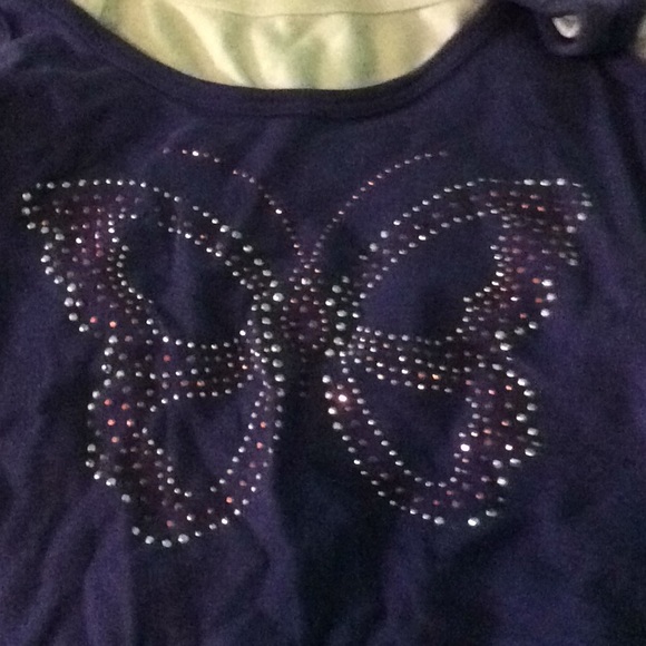 Purple butterfly tank top🦋 - Picture 2 of 4