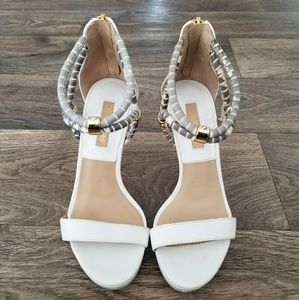 Michael kors white heels