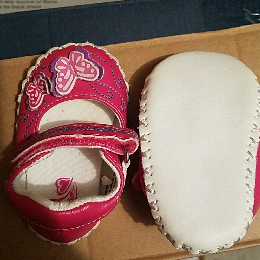 Donated, 3-6month old dress shoes