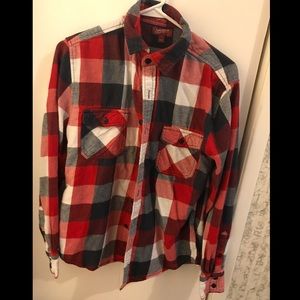 Men’s Arizona red, white & blue flannel