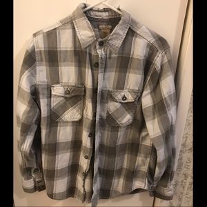 Men’s Arizona Grey & White Flannel