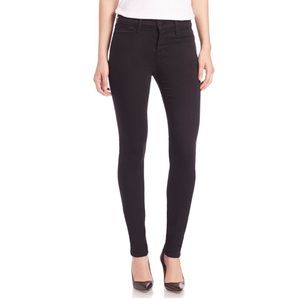 J Brand Skinny Stretch Jeans Black Size 30 (8)