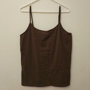 Brown cami