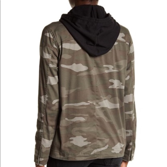 DEMOCRACY camo embellished hooded utility jacket - Picture 2 of 8