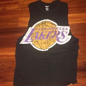 Lakers muscle tee