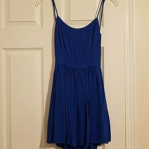 Blue Strappy Dress