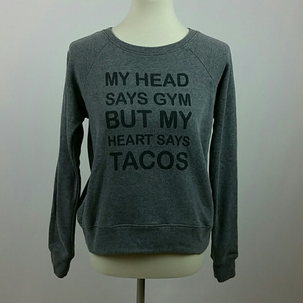 Dark Grey Crewneck Sweatshirt