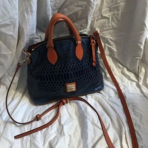 Dooney & Bourke faux snakeskin bag