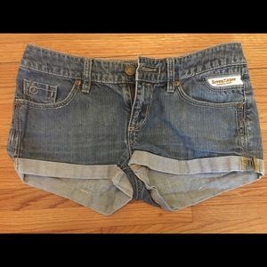 Seven7 denim blue shorts