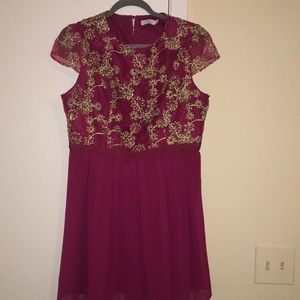 Dress worn once in perfect condition