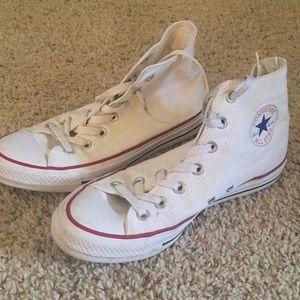 White high top converse