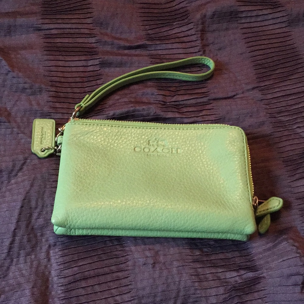 Authentic Coach Wristlet - EUC, flawless!