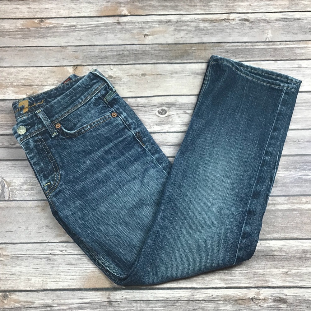 ⬇️ Seven 7 for all mankind 25 Medium Wash Jeans