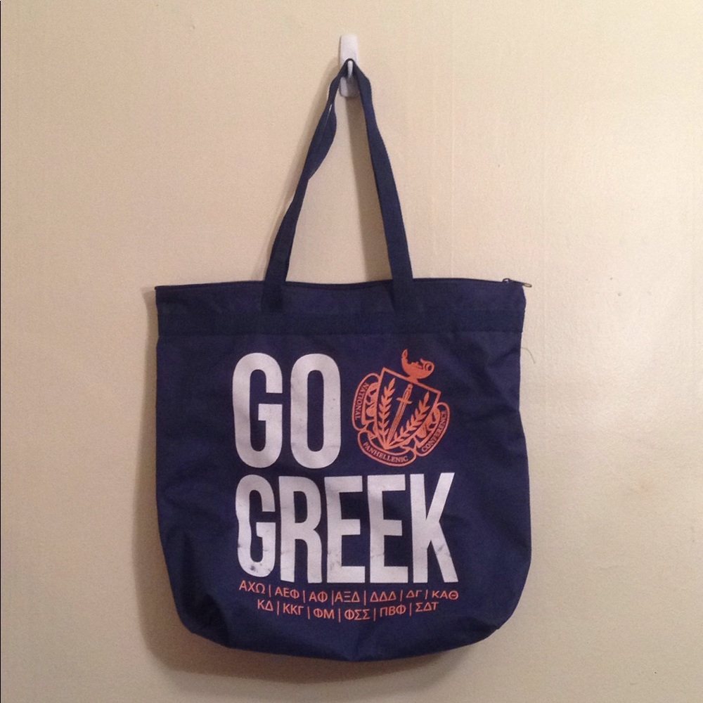Go Greek canvas tote (multi-sorority) 👯