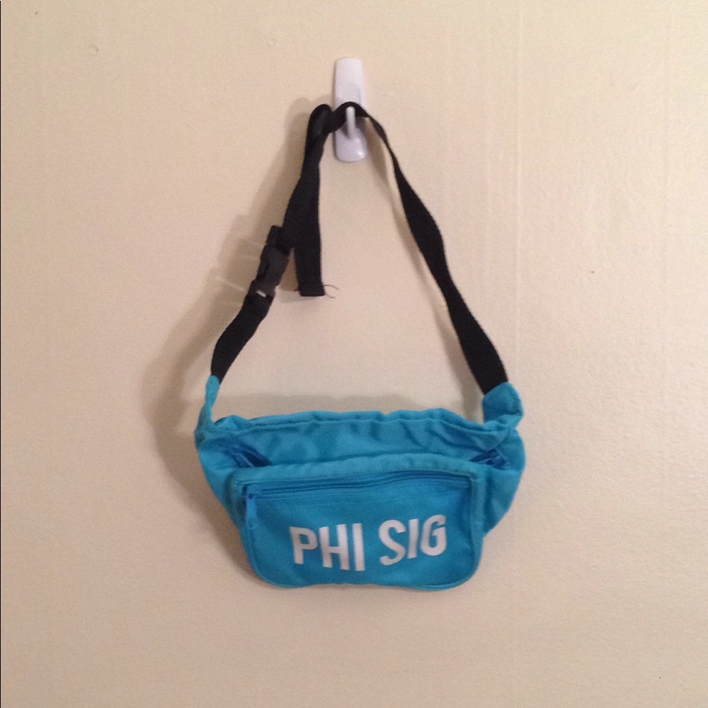 Turquoise Phi Sig Fanny Pack 💃