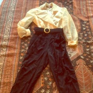 Vintage J.R. Nites by Caliendo Evening Jumpsuit