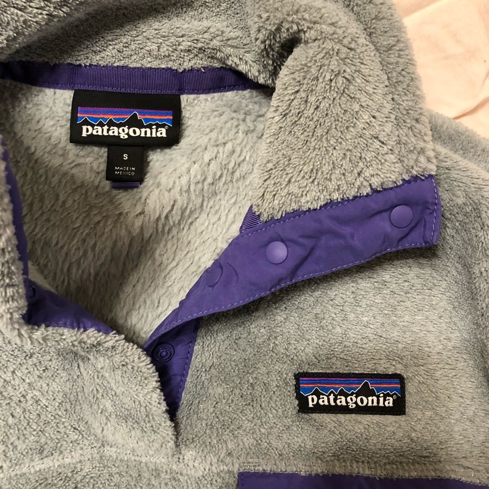Grey/Purple Patagonia SIZE SMALL
