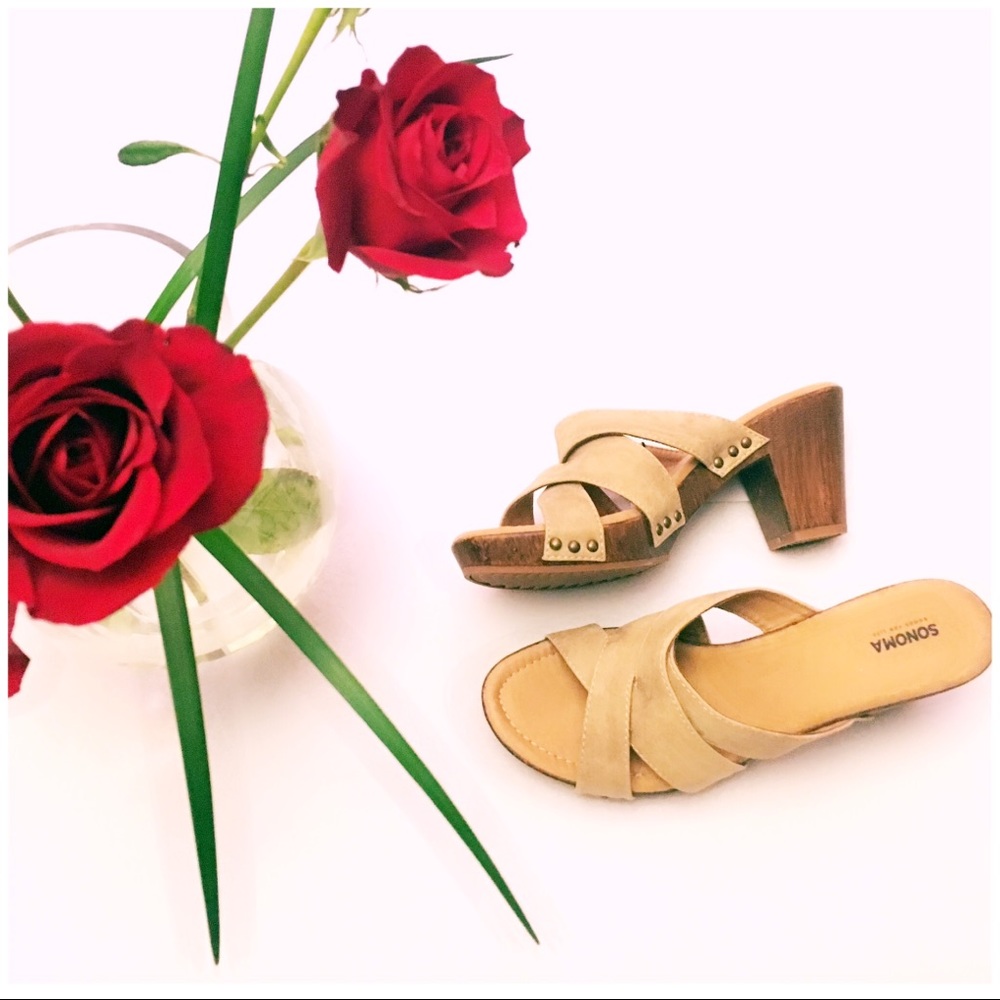 Taupe Mules