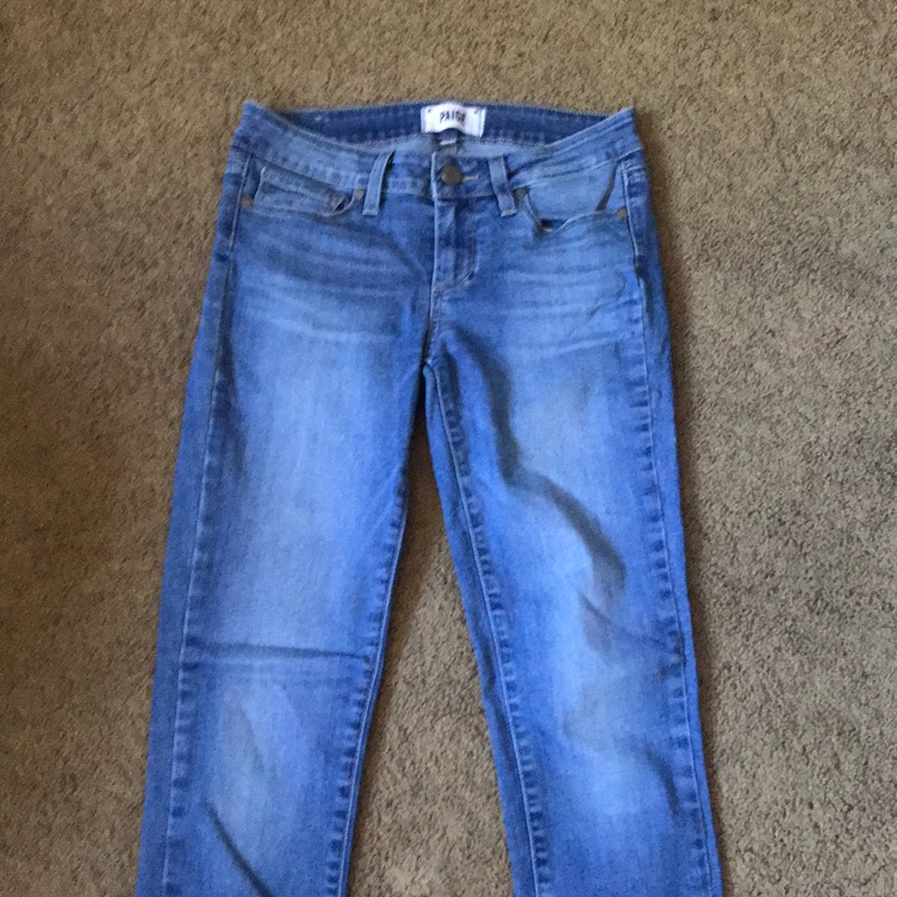 Paige Jeans (like new) light blue wash