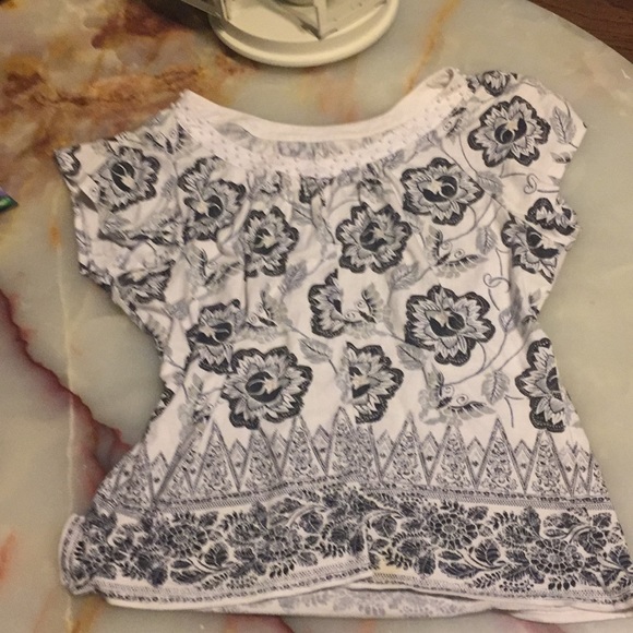 Charter Club Tops - Beautiful blue and white T-shirt XL From Macy’s