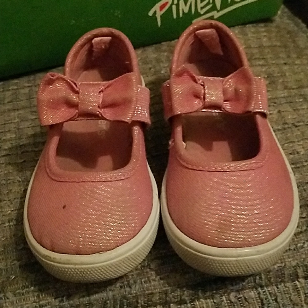 Donated, Pink dress shoes
