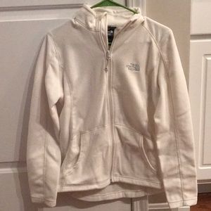 White Northface Fleece