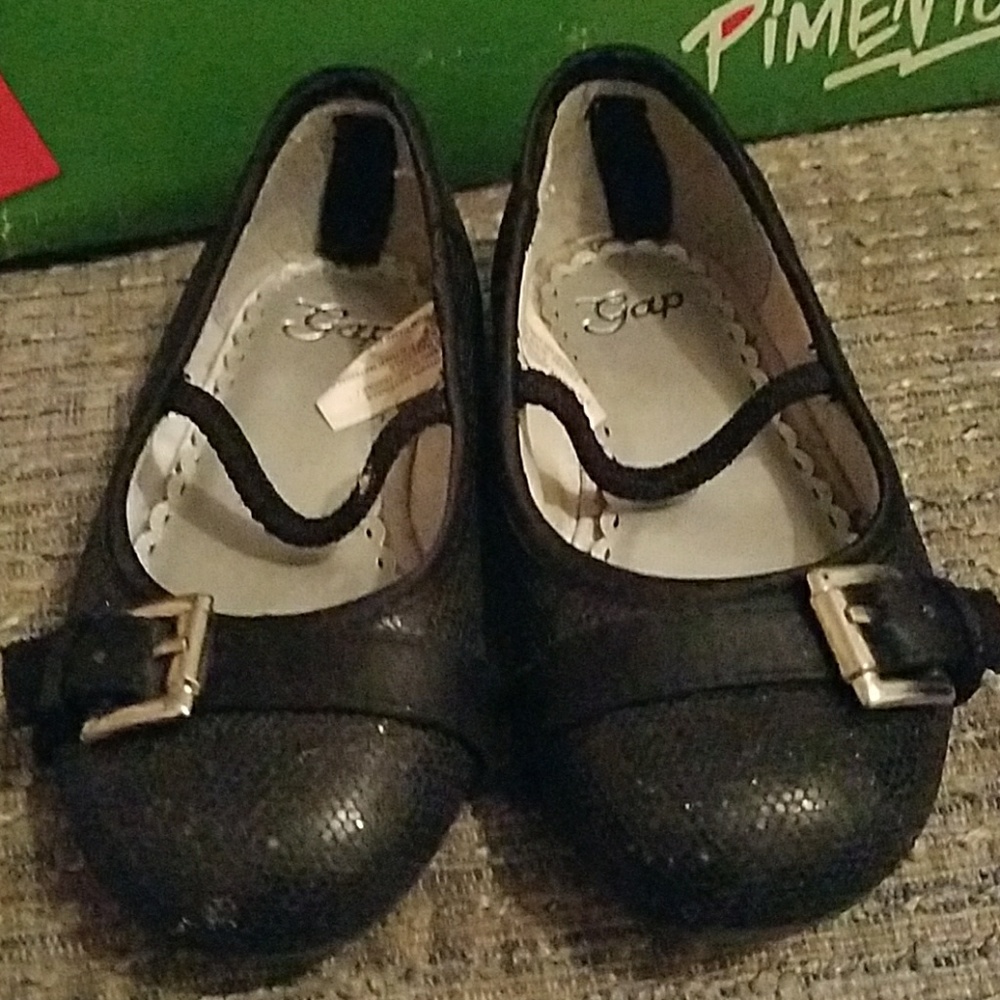 Donated, Black gap toddler dress shoes