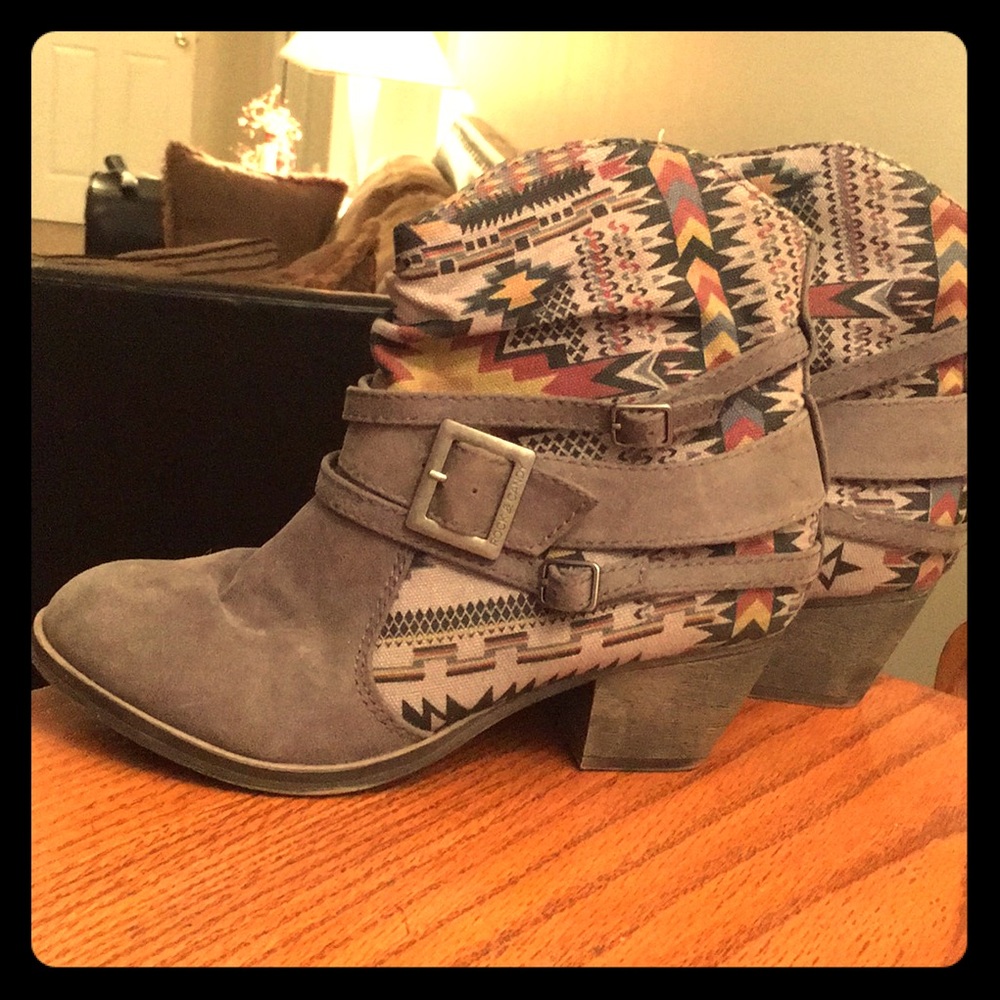 Rock & Candy Western Pattern Boots
