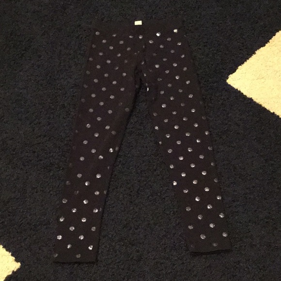 Crewcuts size 10 sparkly polkadot pants. - Picture 4 of 6