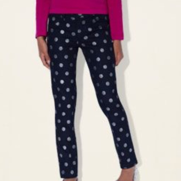 Crewcuts size 10 sparkly polkadot pants. - Picture 2 of 6