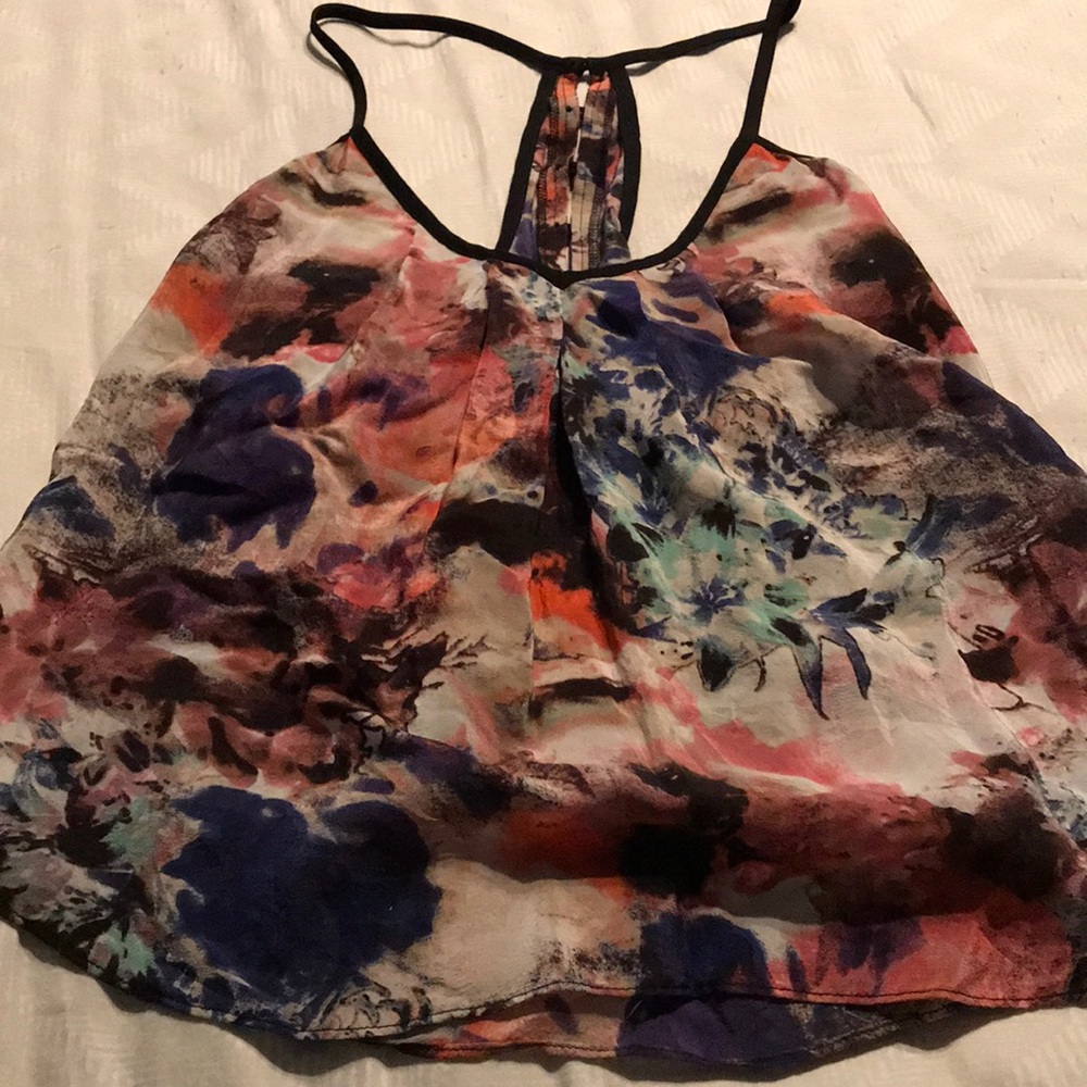 Flowy tank top blouse