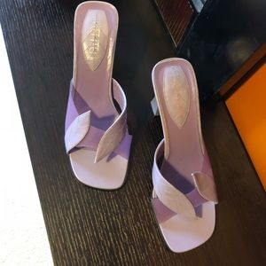 Lavender Sandals.