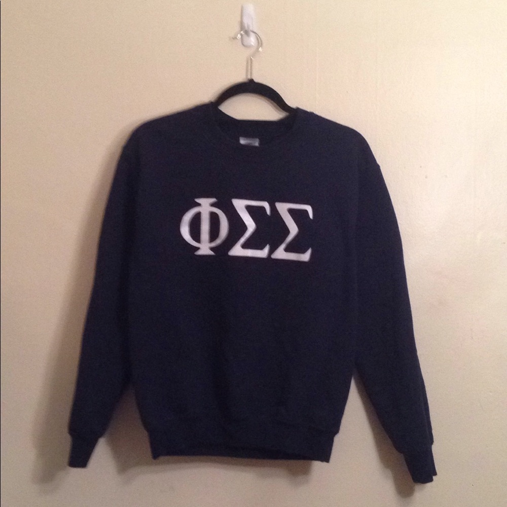 Classic Navy Phi Sig Sweatshirt ☃️