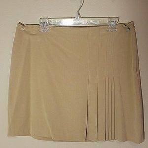 Short khaki skirt sz 14