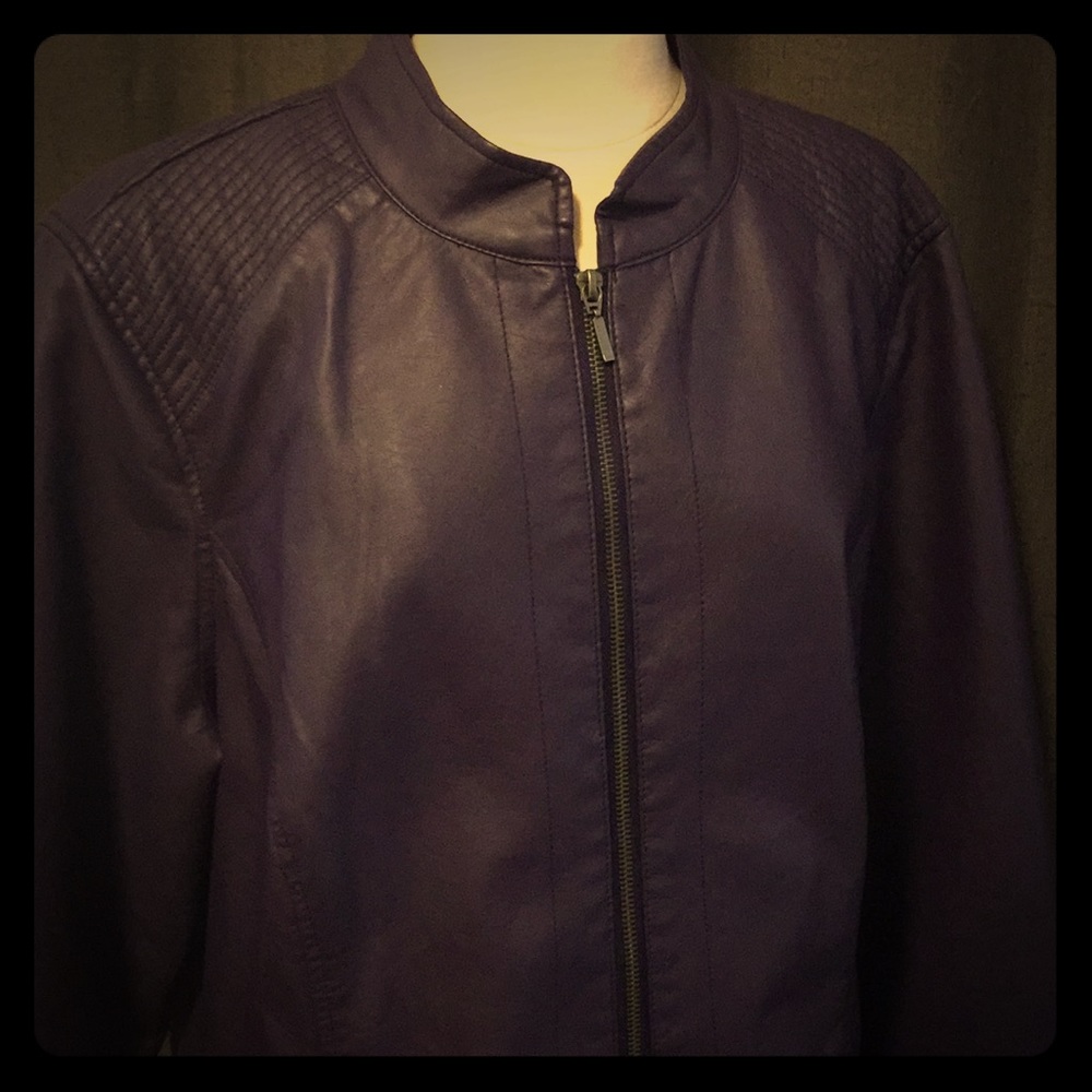 NWOT-Eggplant Christopher and Banks Moto