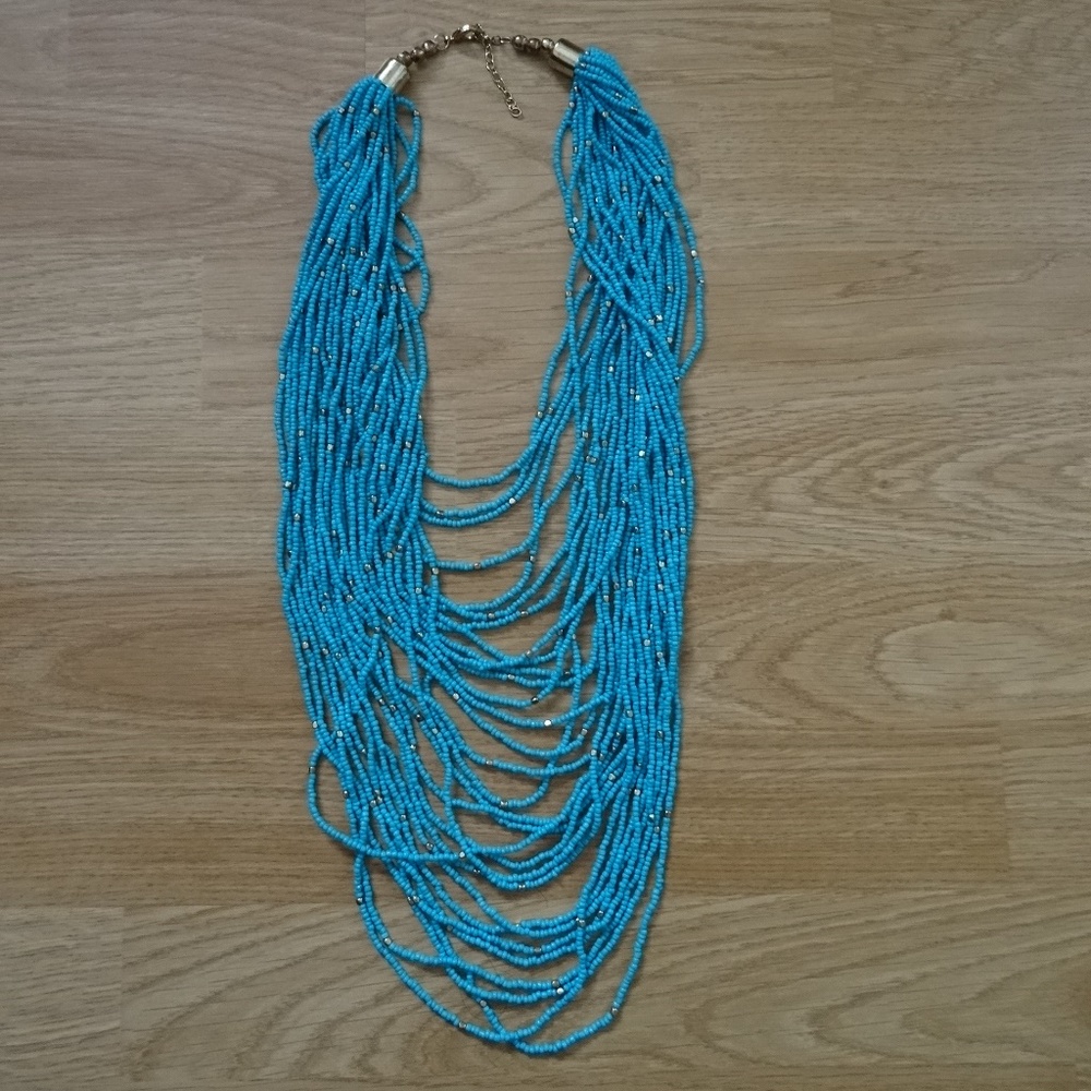 Seed Bead Layered Necklace