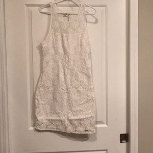 White lace dress