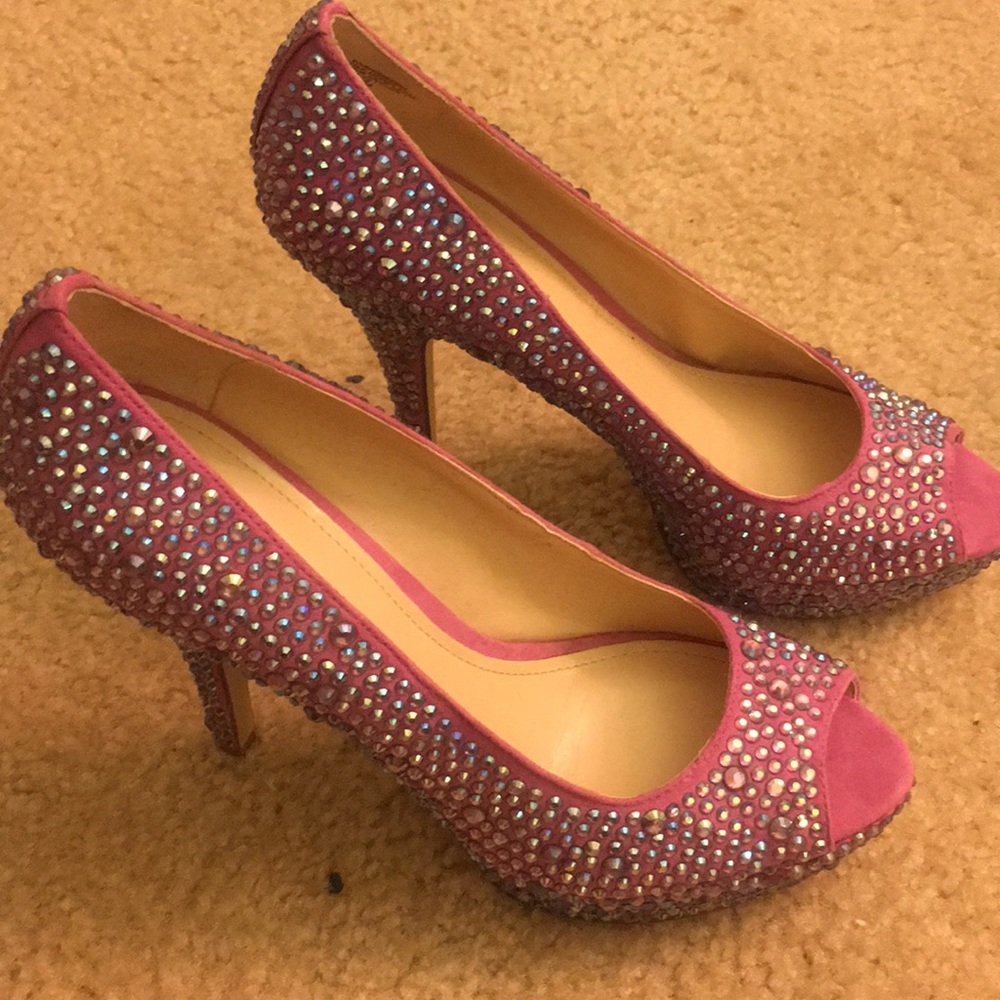 Enzo Angiolini Crystle pumps