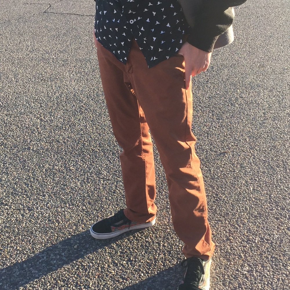 VANS V56 STANDARD JEANS BROWN