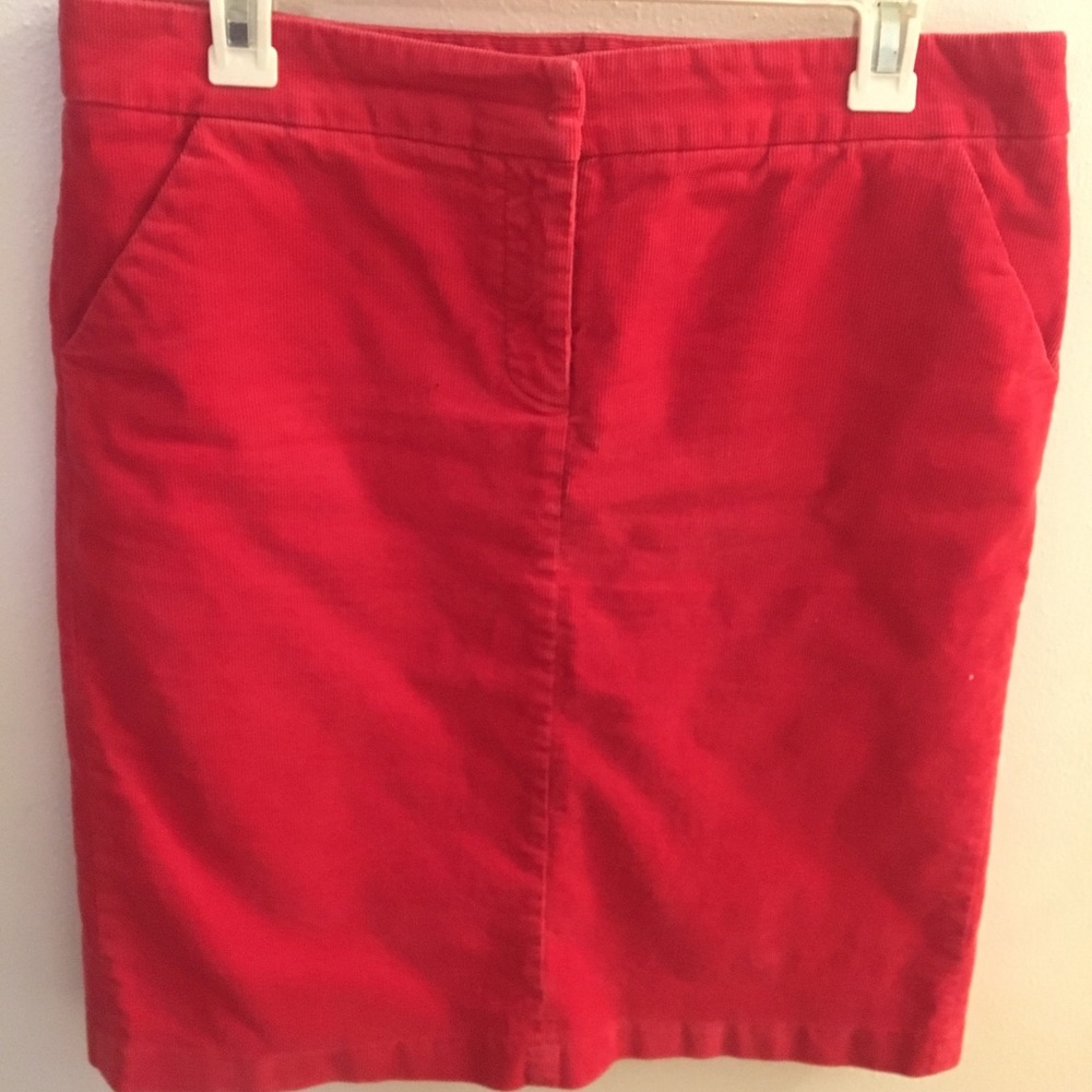 J.Crew corduroy skirt
