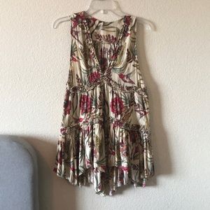 GORGEOUS FREE PEOPLE SHIFT DRESS/LONG TANK