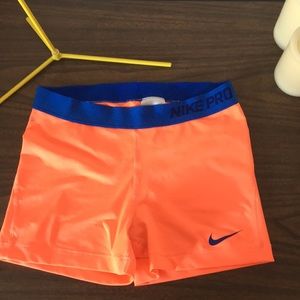 Nike Pro Dri-Fit workout shorts