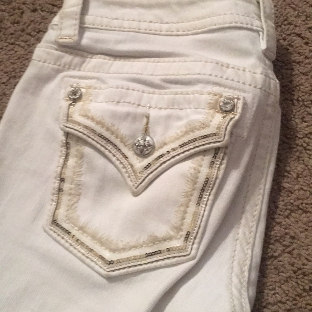 White Miss me Jeans