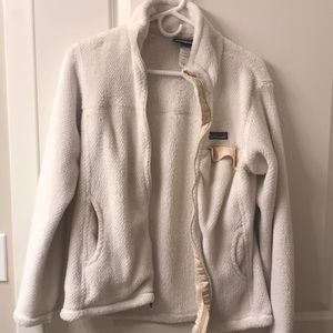 Patagonia zip down fleece