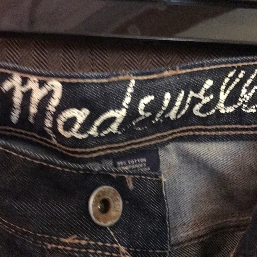 Madewell straightleg jeans