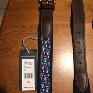 Vineyard Vines belt size 32
