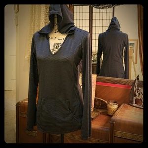 Grey Mesh Prana Hoodie