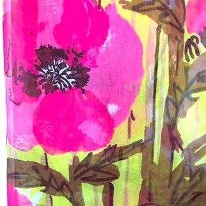 Large sheer rayon Vera scarf / pareo