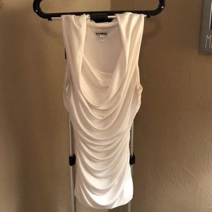 Express satin top size small